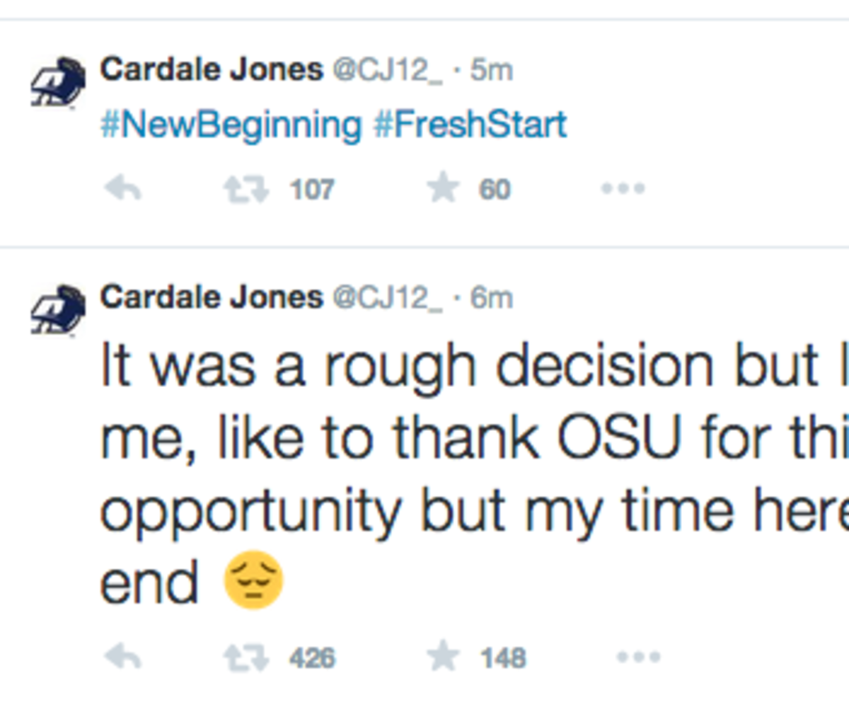 Cardale Jones says thank you to OSU in joke on twitter for "May fools".
