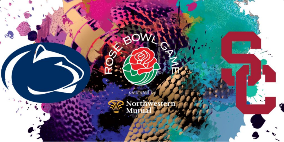 The Rose Bowl logo.