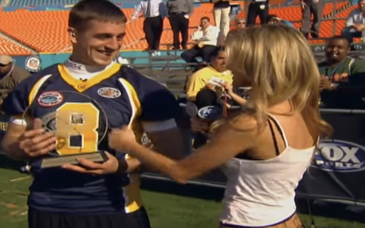 Look Former Sideline Reporter s Body Paint Photos Going Viral The 
