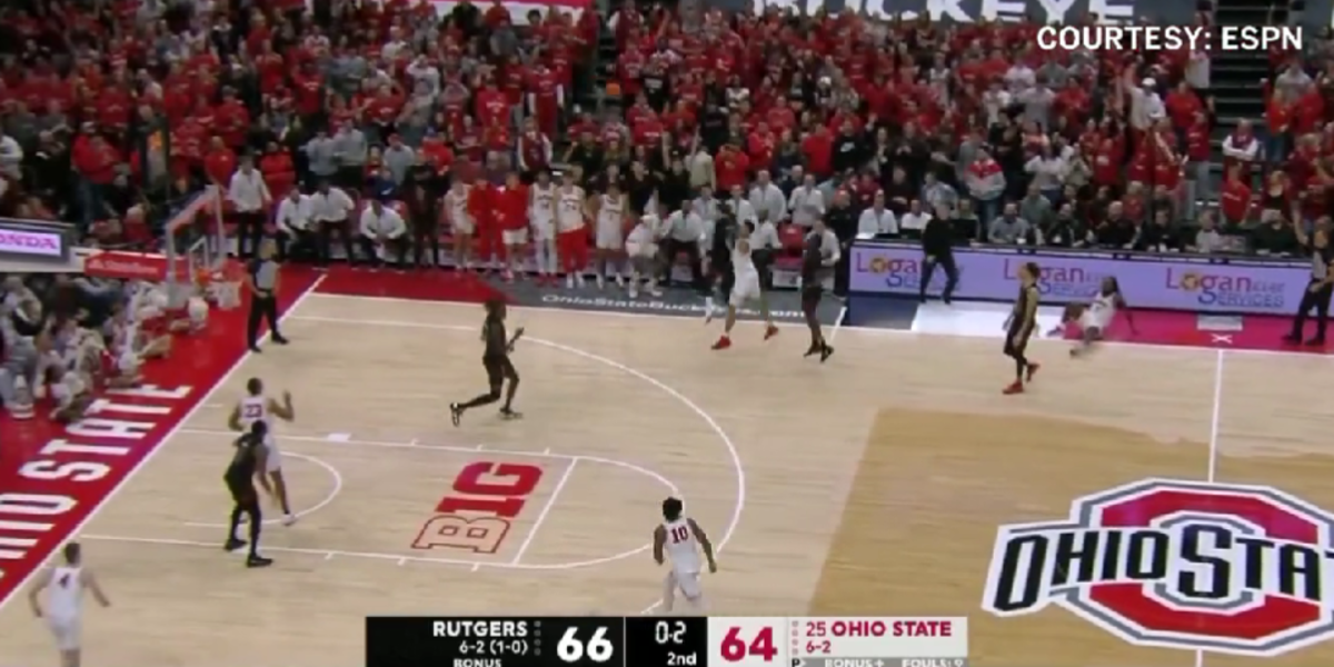 Look: Ohio State Beats Rutgers On Insane Buzzer-Beater - The Spun