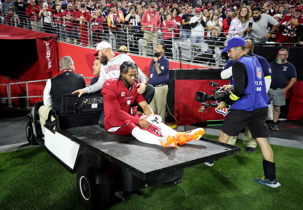 NFL world reacts to Kyler Murray injury in Cardinals-Patriots game