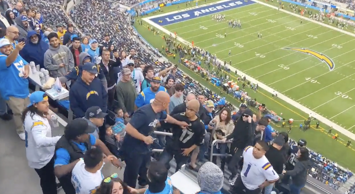 Video: Disturbing Fight Breaks Out At NFL Stadium - The Spun