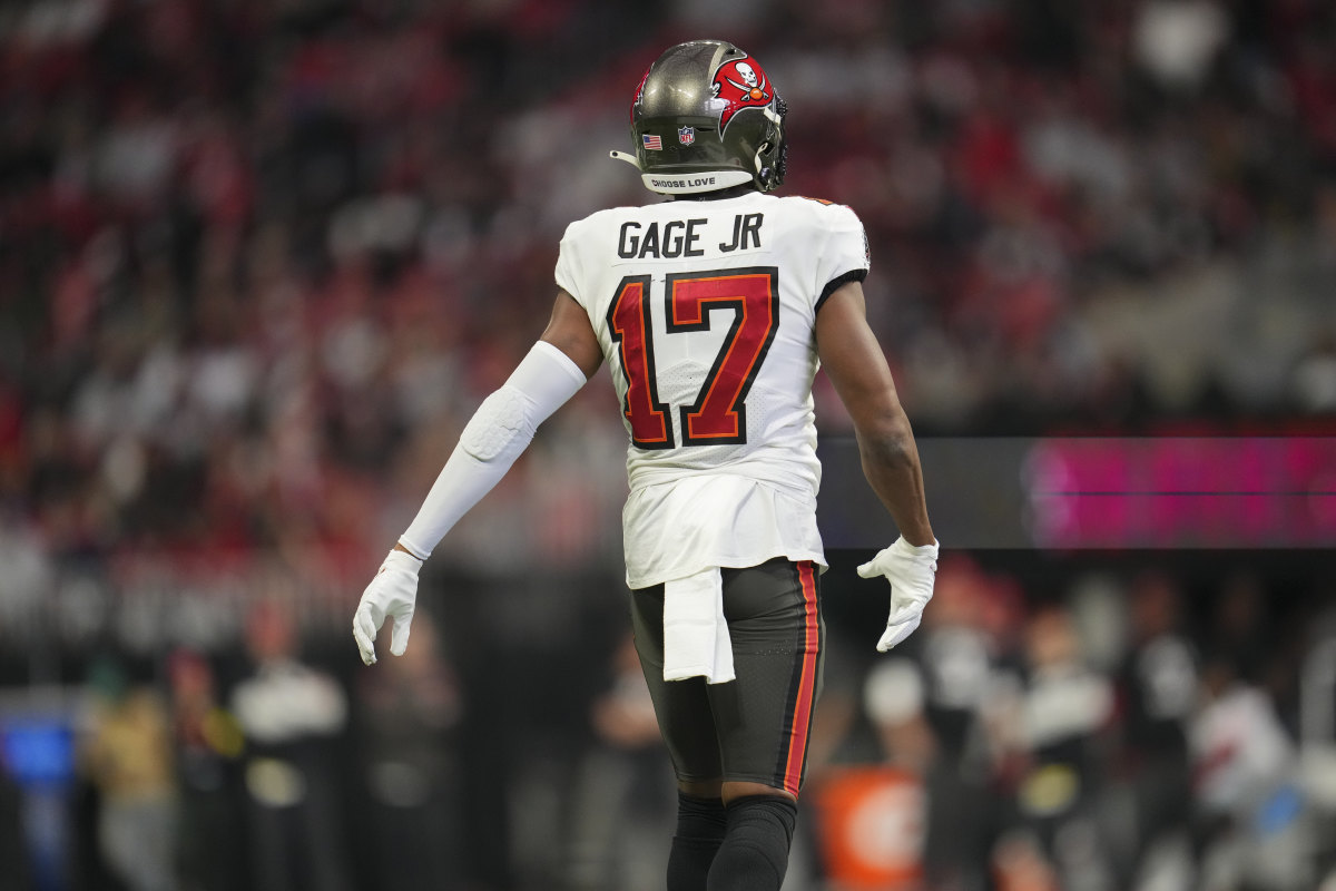 Bucs WR Russell Gage (hamstring) questionable to return vs. Panthers