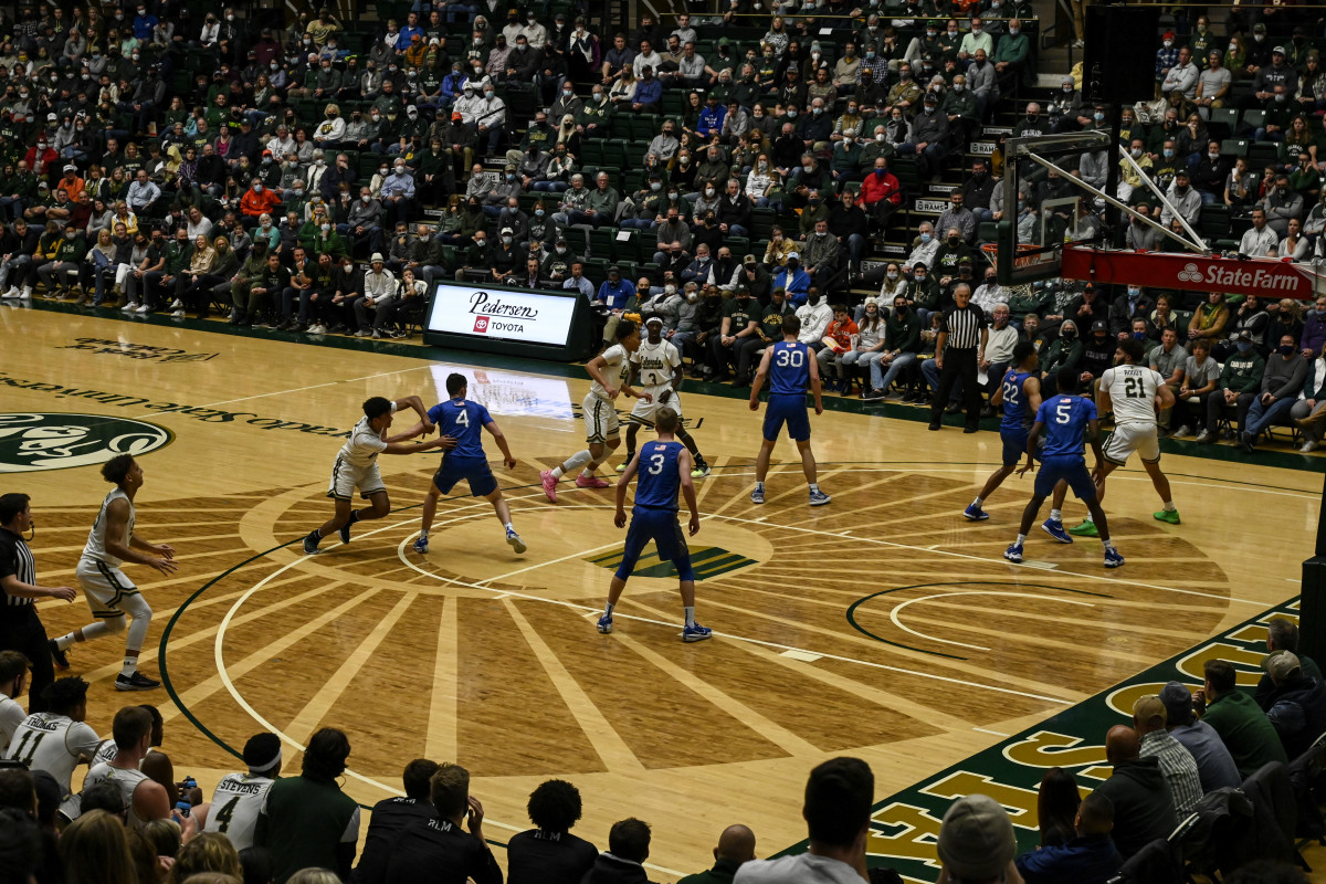 Why is CSU basketball wearing different names on jerseys?