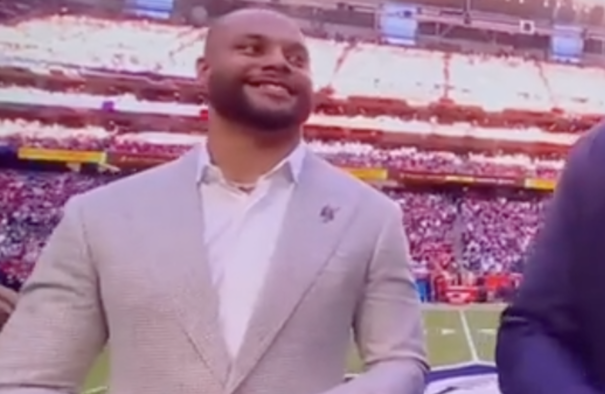 Super Bowl: Dak Prescott booed while honored as Man of the Year