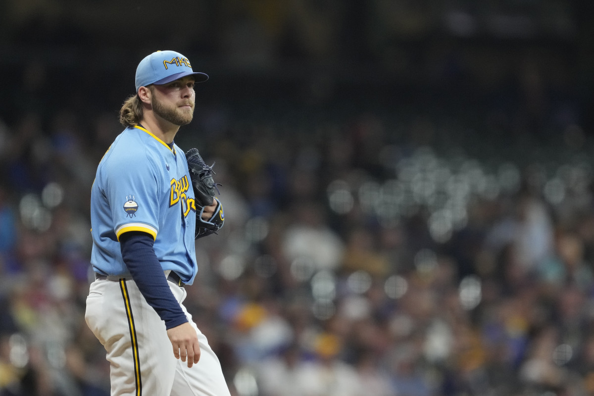 Milwaukee Brewers pitcher Corbin Burnes through the years