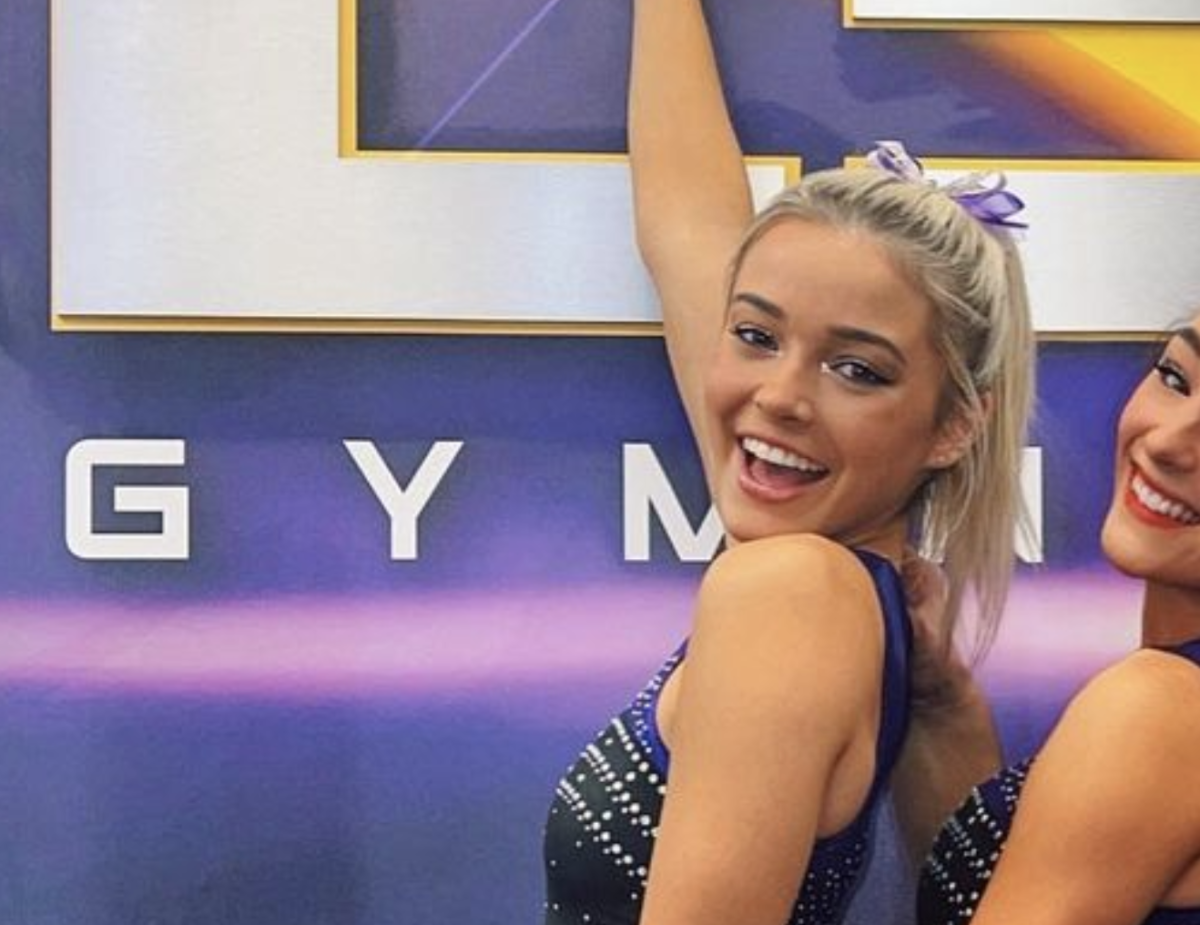 Look Meet The Lsu Teammate That Went Viral In Olivia Dunnes Latest