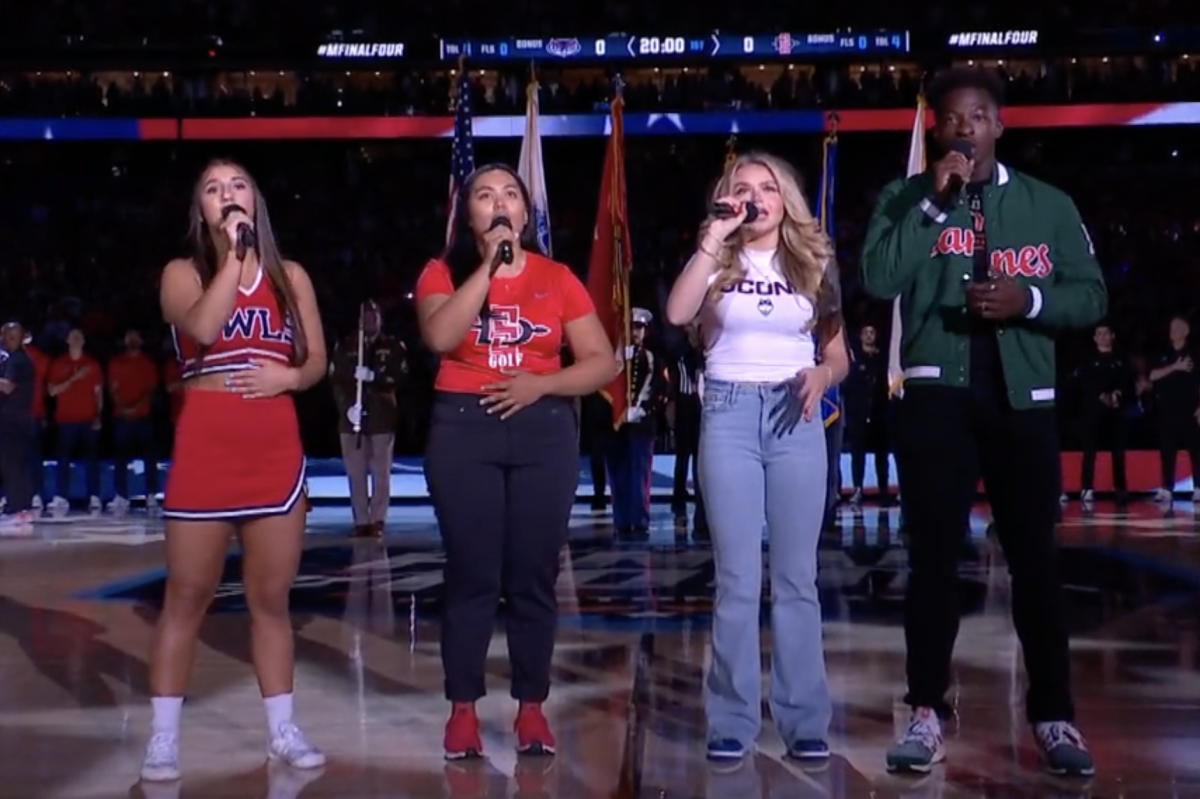 Photos: Meet The Fau Cheerleader Who Sung National Anthem - The Spun