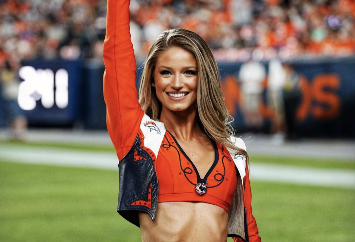Broncos Cheerleader Is A Sports Illustrated Swimsuit Rookie Model - The ...