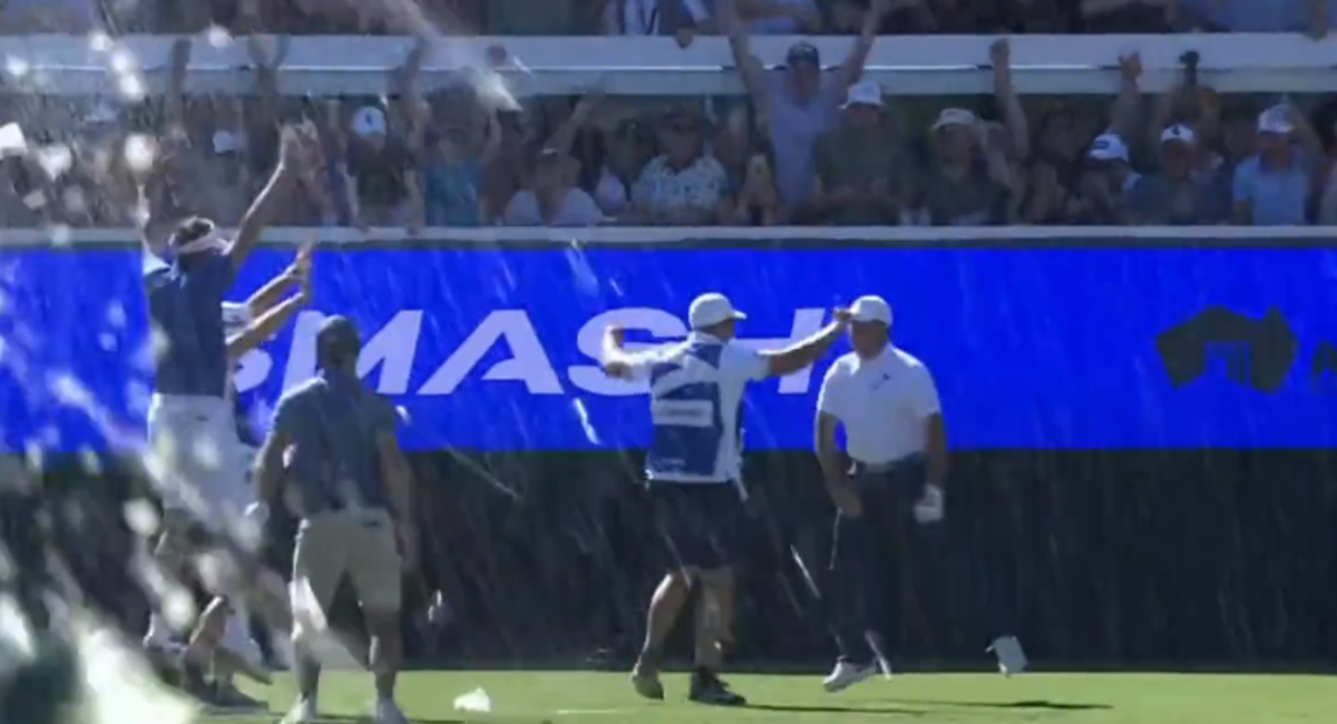 Look Brooks Koepka's Brother Hit Epic HoleIn1 This Weekend The Spun