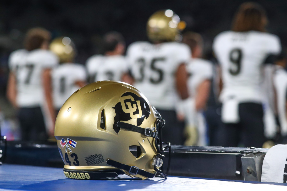 Colorado Buffaloes Football American Football Helmets NCAA