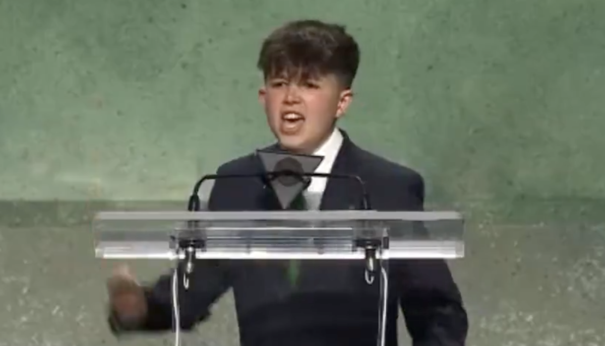 Look Kid Announcing Jets Pick Is Best Part Of The NFL Draft The Spun