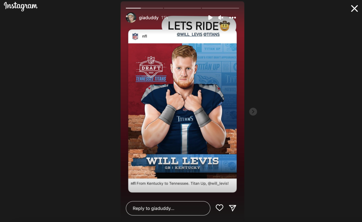 Look: Will Levis' Girlfriend Had 2-Word Message After He Was Drafted