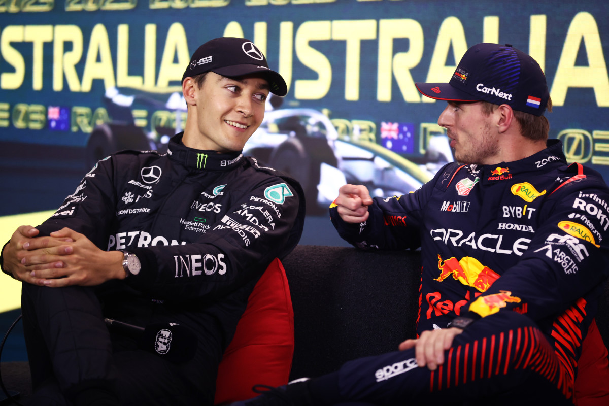 Sports World Reacts To Max Verstappen's Comment Towards George Russell ...