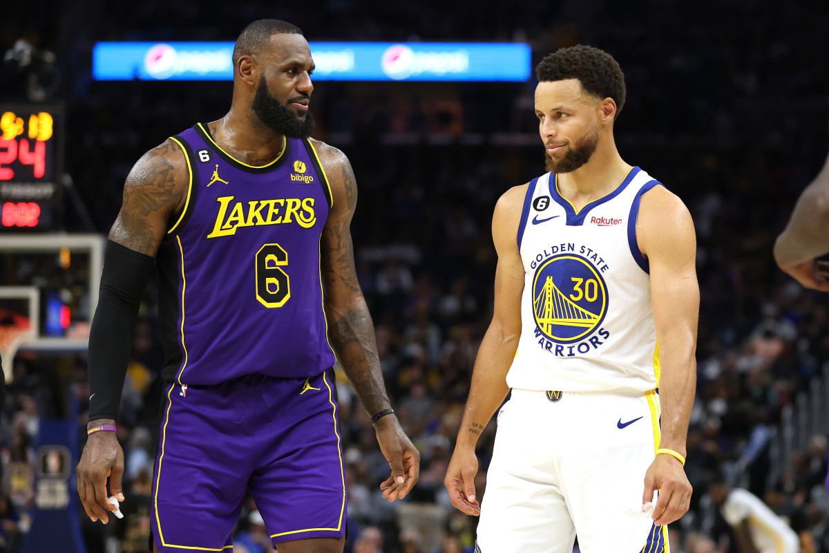 What LeBron Said About Steph Curry Before Lakers Warriors Series The Spun