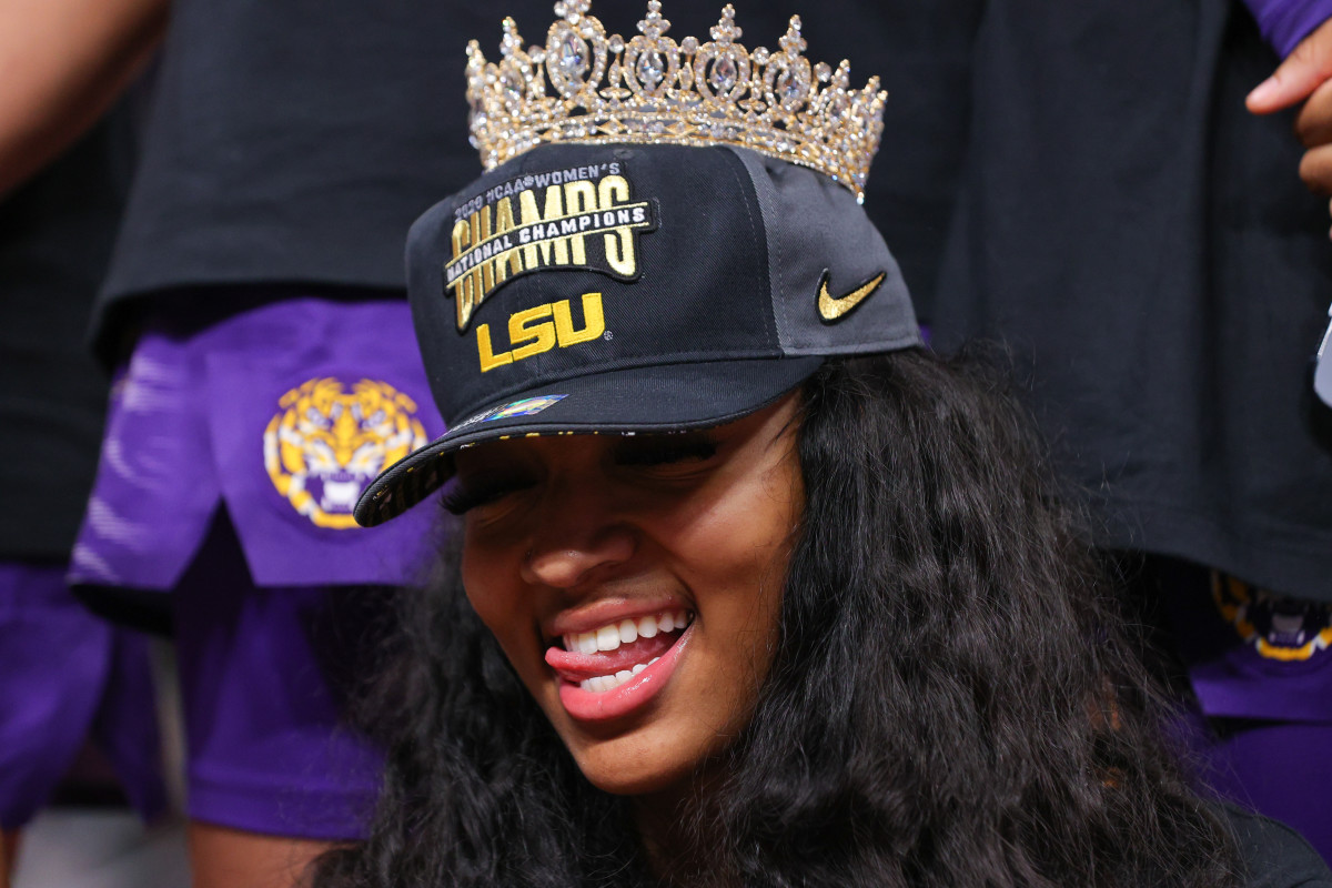 Angel Reese Loved LSU's Success In First Round Of 2024 NFL Draft - The Spun