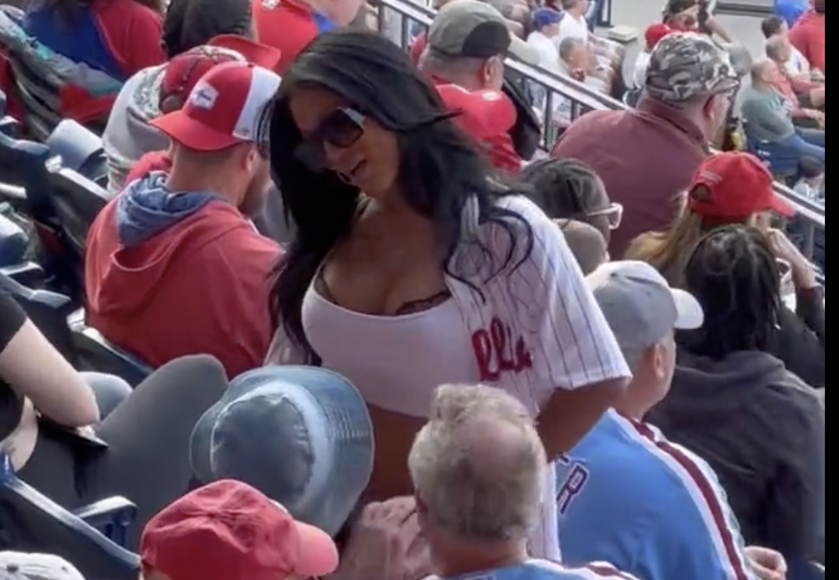 Phillies fan who went viral for dancing clears some things up