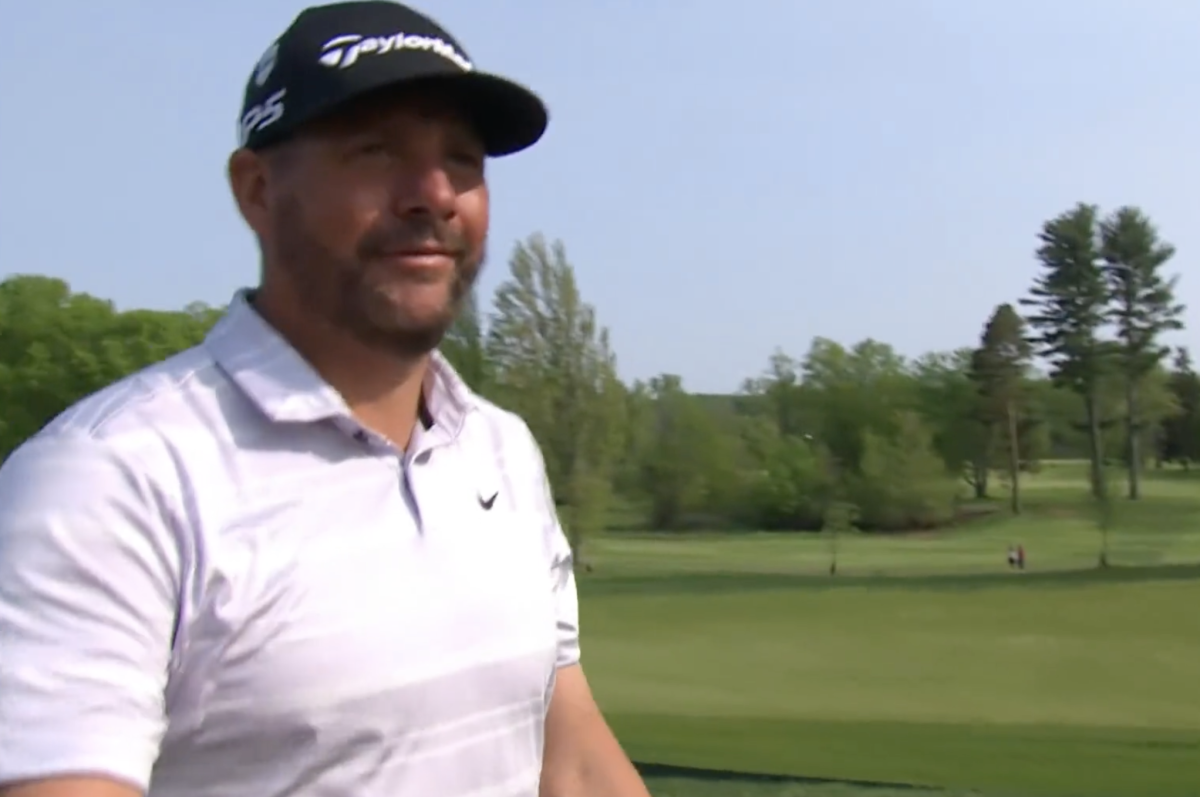 Look: Michael Block Had 4-Word Reaction To His Hole-In-One - The Spun ...