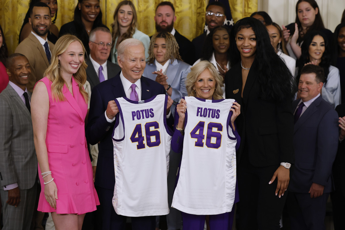 did lsu visit the white house