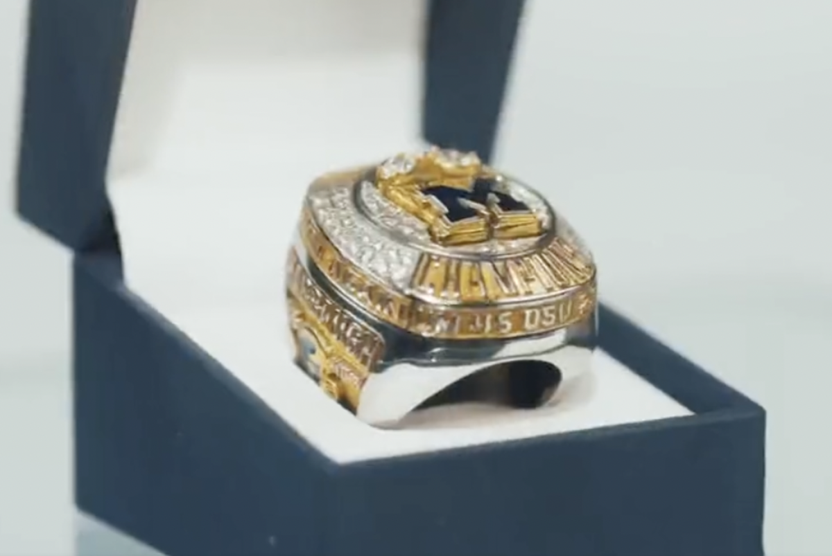 Michigan Unveils Big Ten Championship Rings The Spun What's Trending