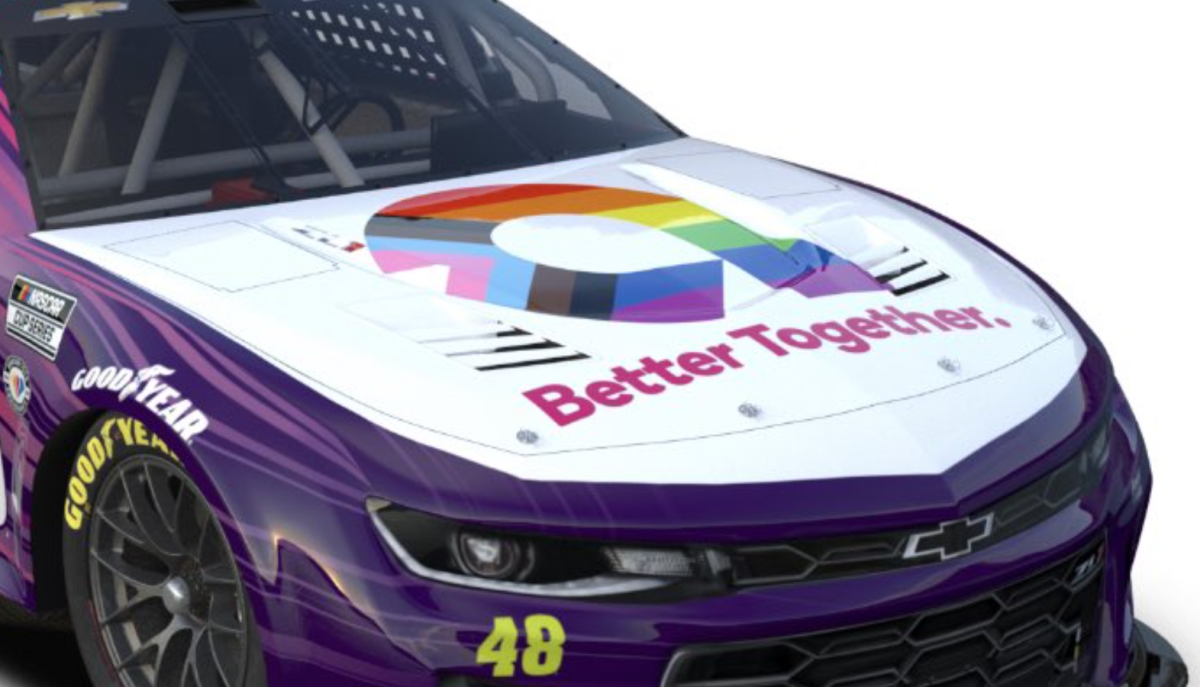 NASCAR Fans Celebrating Driver's Special Car For Pride Month The Spun