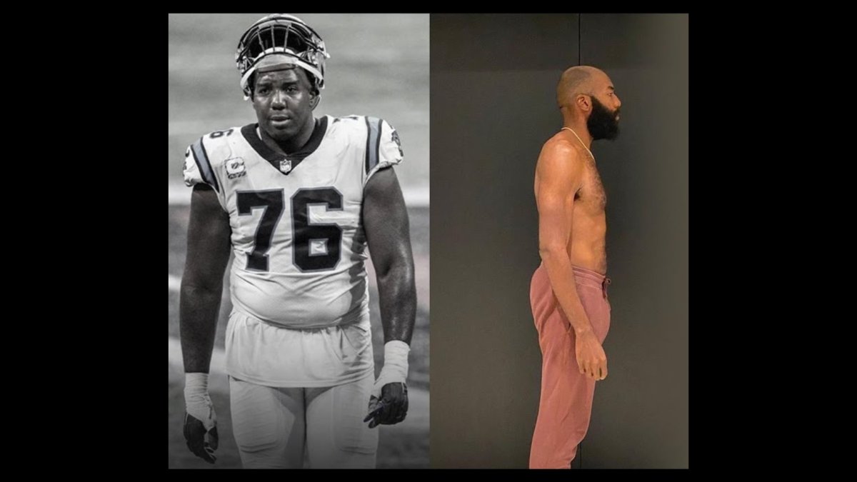 A Former NFL Player Went On A 40-Day Water Fast, Lost 100 Pounds - The Spun