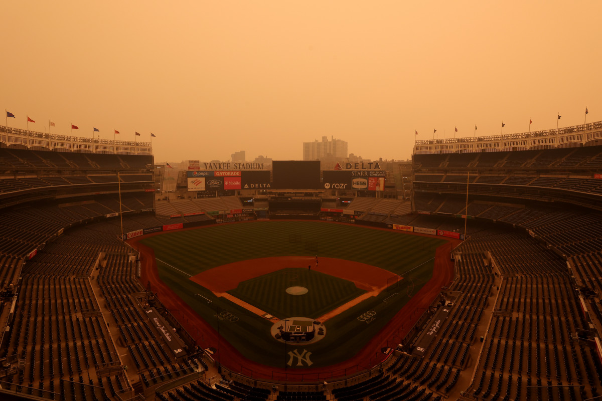 There's No Way They Can Play A Game At Yankee Stadium This Evening
