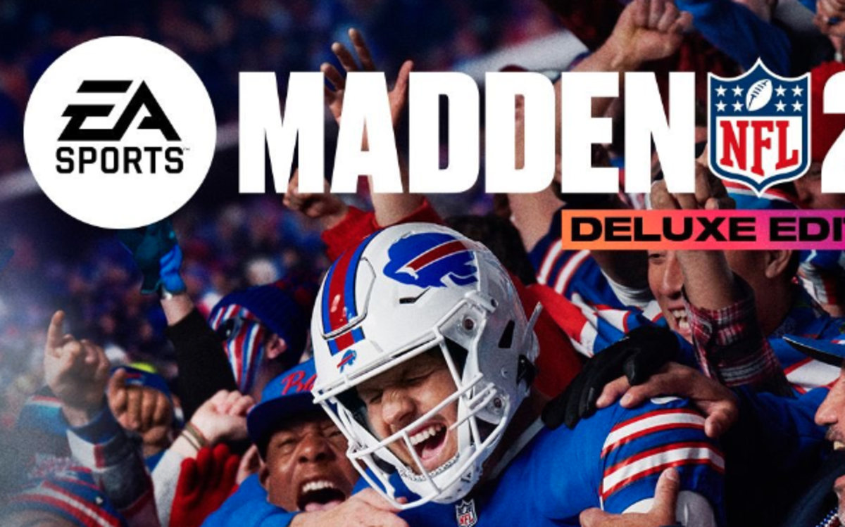 Did you notice this glitch in the Josh Allen Madden cover?