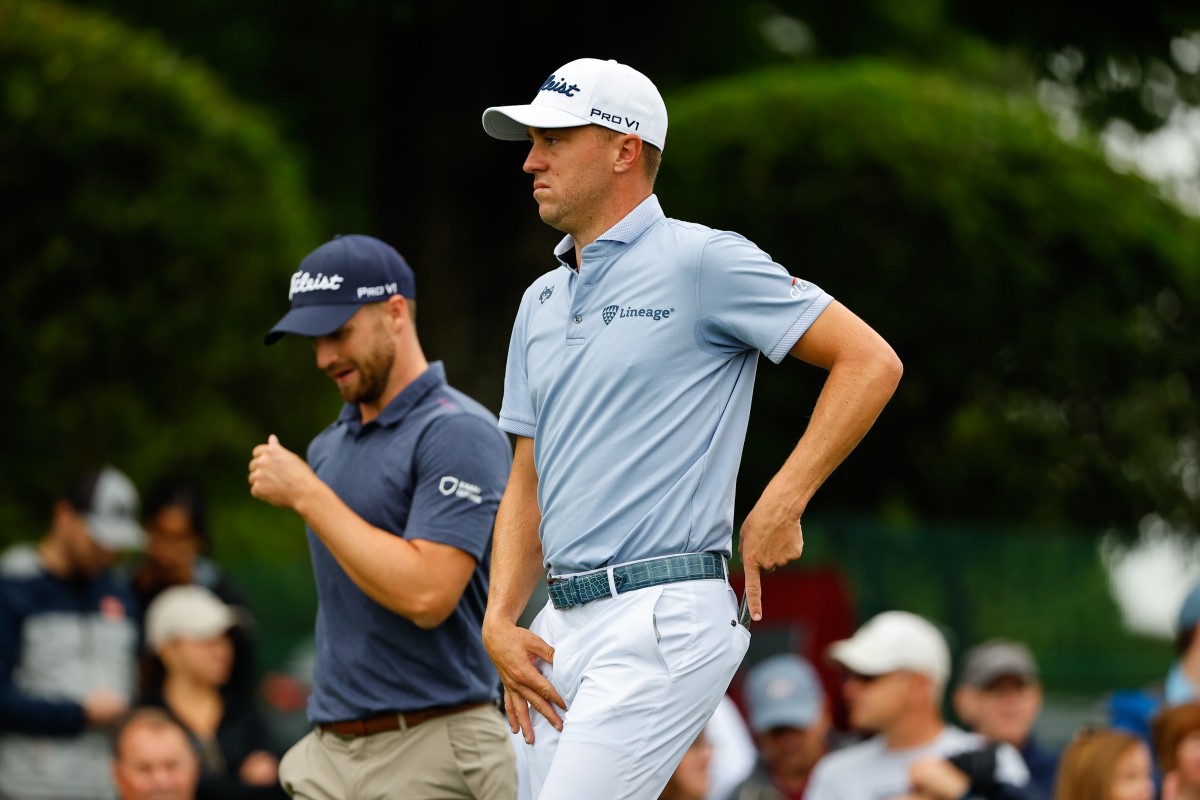 Justin Thomas Provides Clarity On Thursday's Jab Towards Wyndham Clark ...