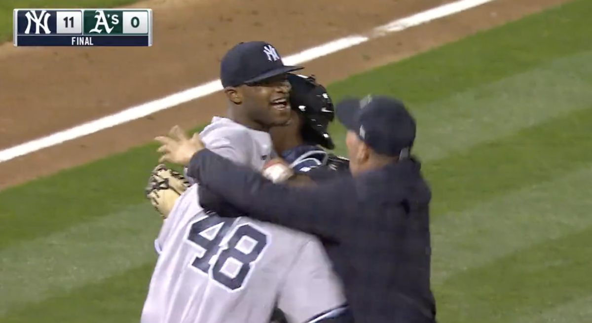 Perfect game! Yankees' Domingo German becomes first to achieve