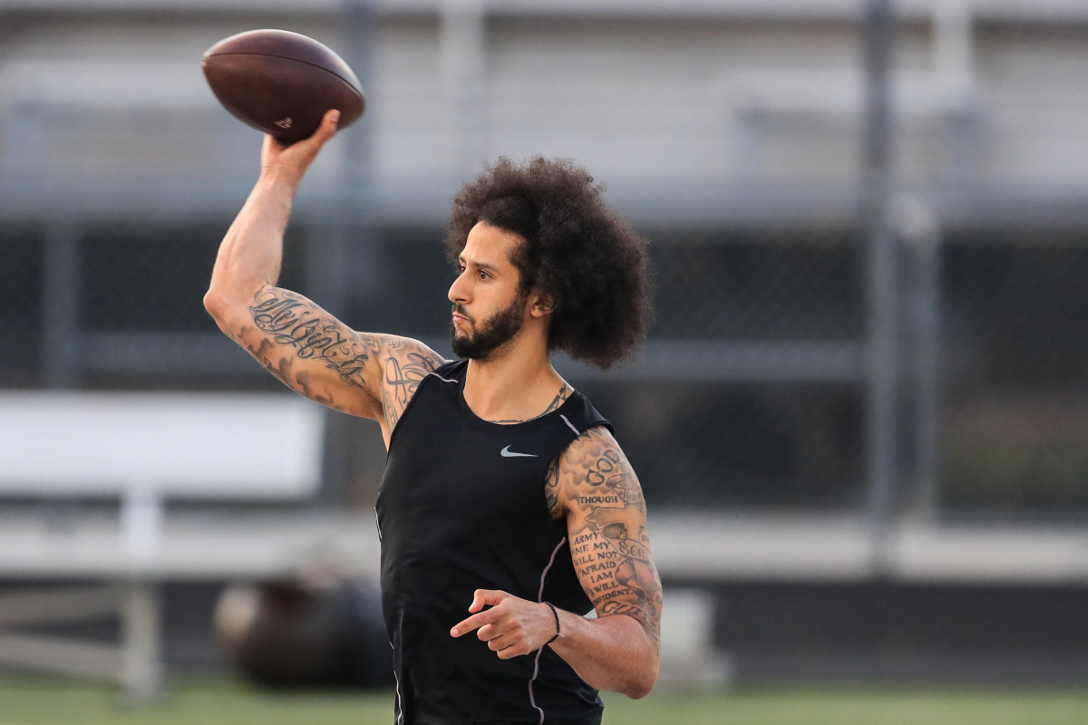 Colin Kaepernick Has 3 Word Message In Nike Promotional Video The 
