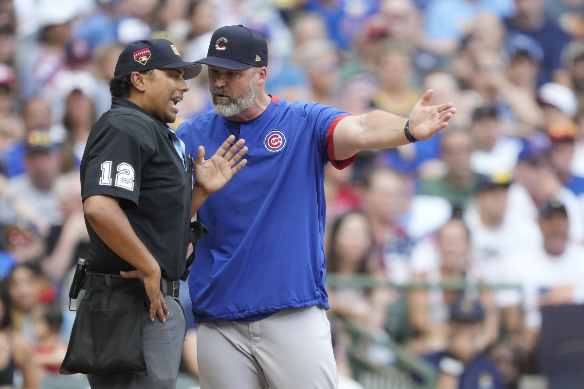 Cubs Manager Furious With Umpire After Ejection The Spun What's