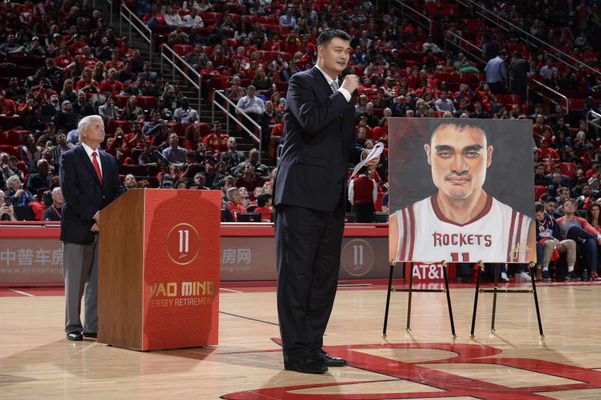 Yao Ming couldn't tell his Rockets teammates they called him the wrong name