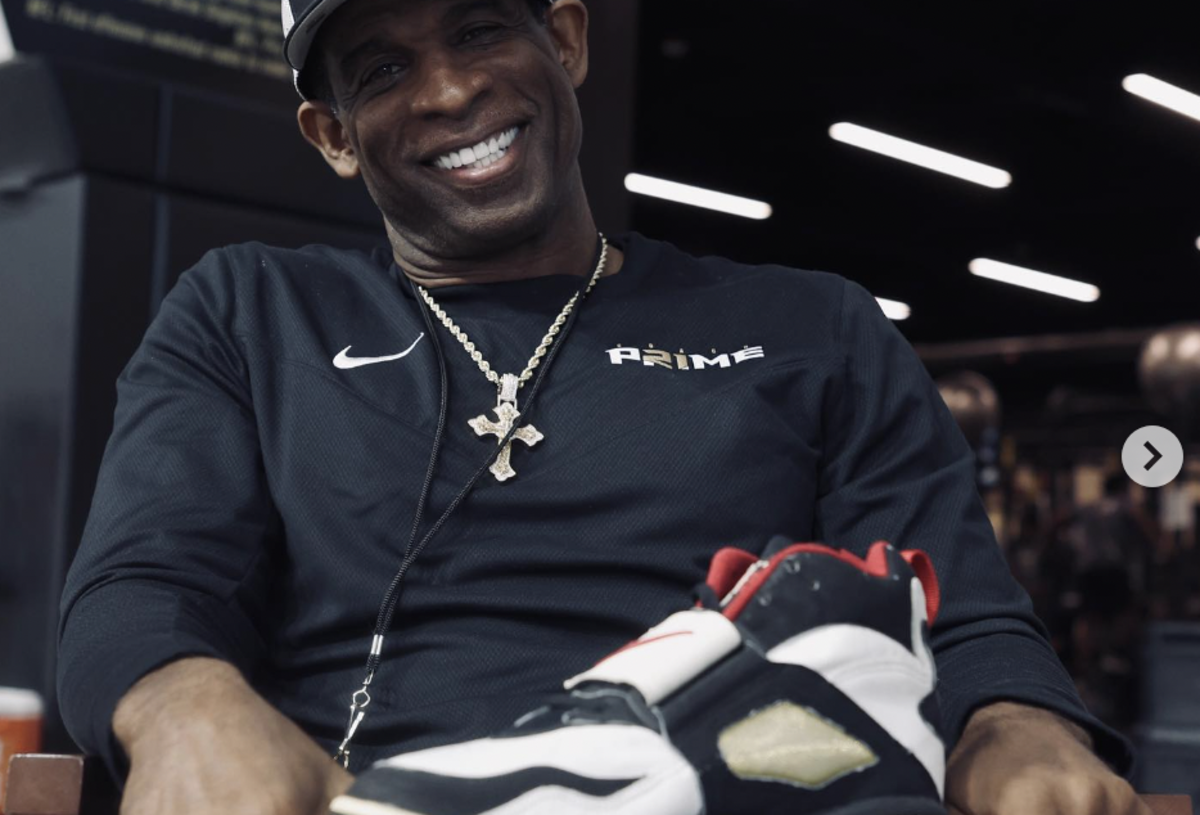 Deion Sanders Shows Off His Signature Nike Shoe - The Spun