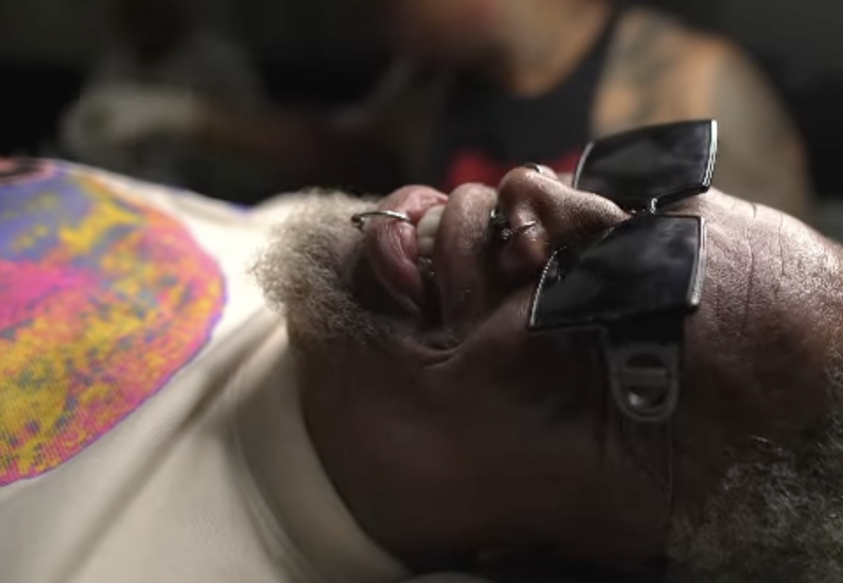 Dennis Rodman Gets Cheek Tattoo of Girlfriend's Face (UPDATE)