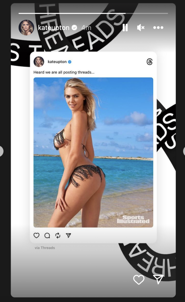 Sports World Reacts To Kate Upton's Viral Outfit - The Spun