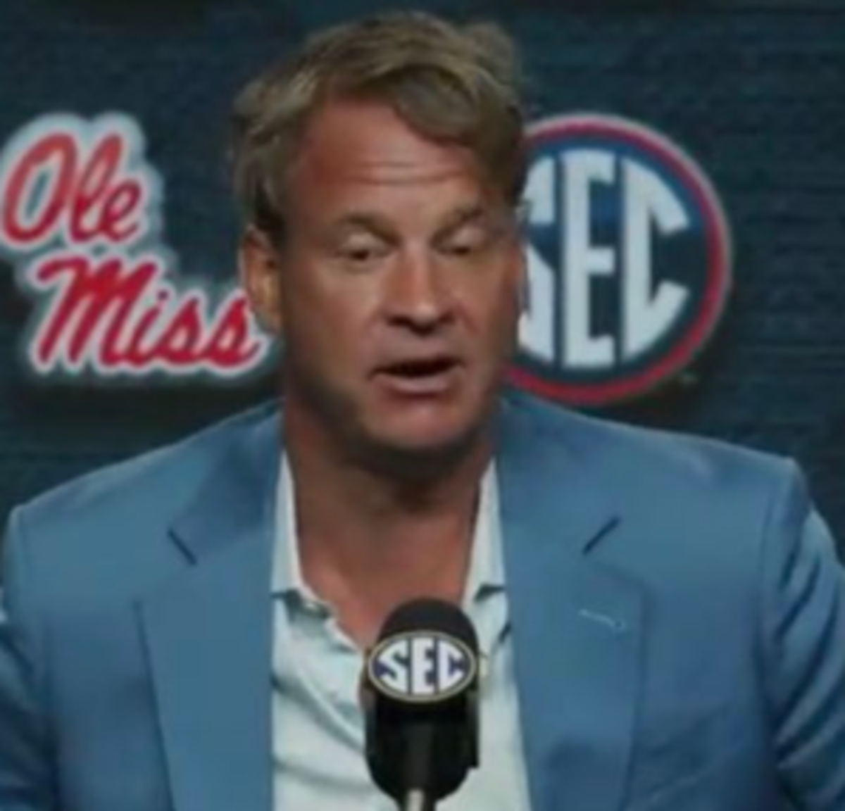 Lane Kiffin's Appearance At SEC Media Days Is Going Viral The Spun
