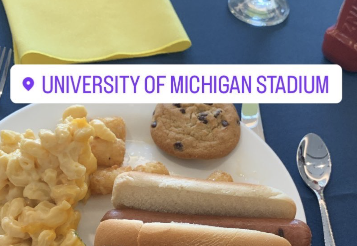 Everyone's Laughing At The Food Being Served At Michigan