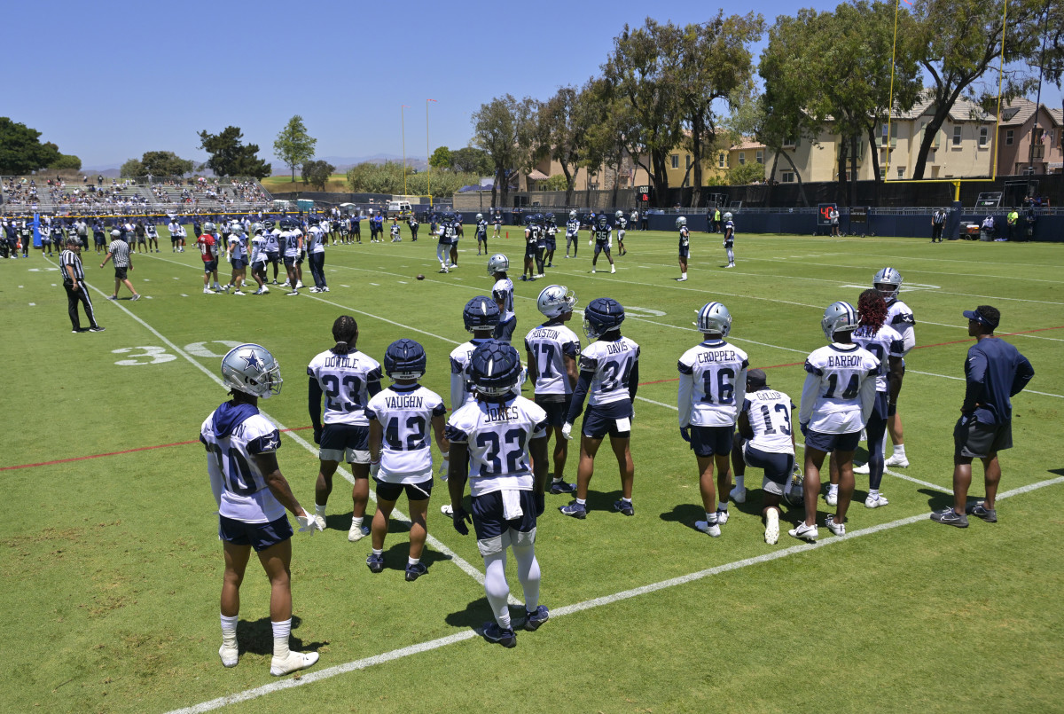 Cowboys Wide Receiver Concussed While Making 'Play Of The Day' At
