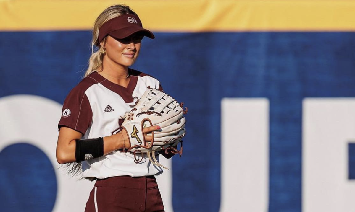 Top 5 Swimsuit Photos Of College Softball Player Brylie St. Clair The