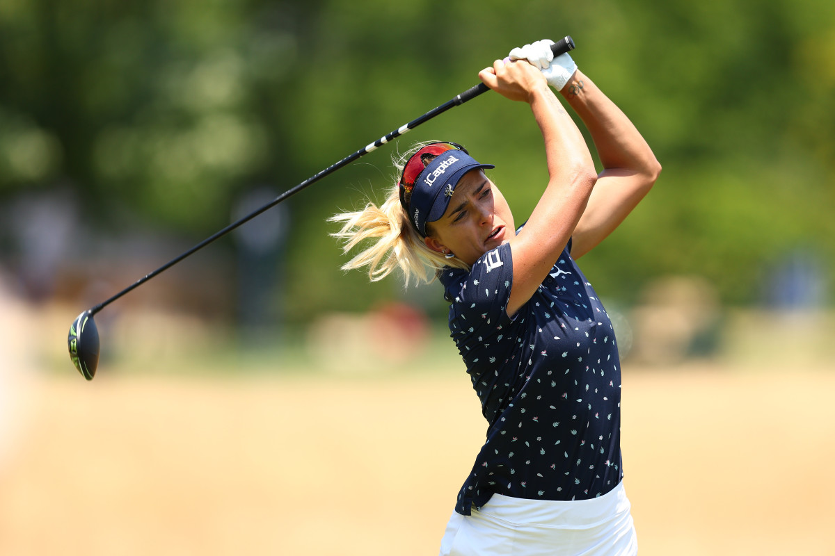 Lexi Thompson during the Women's PGA Championship final round.