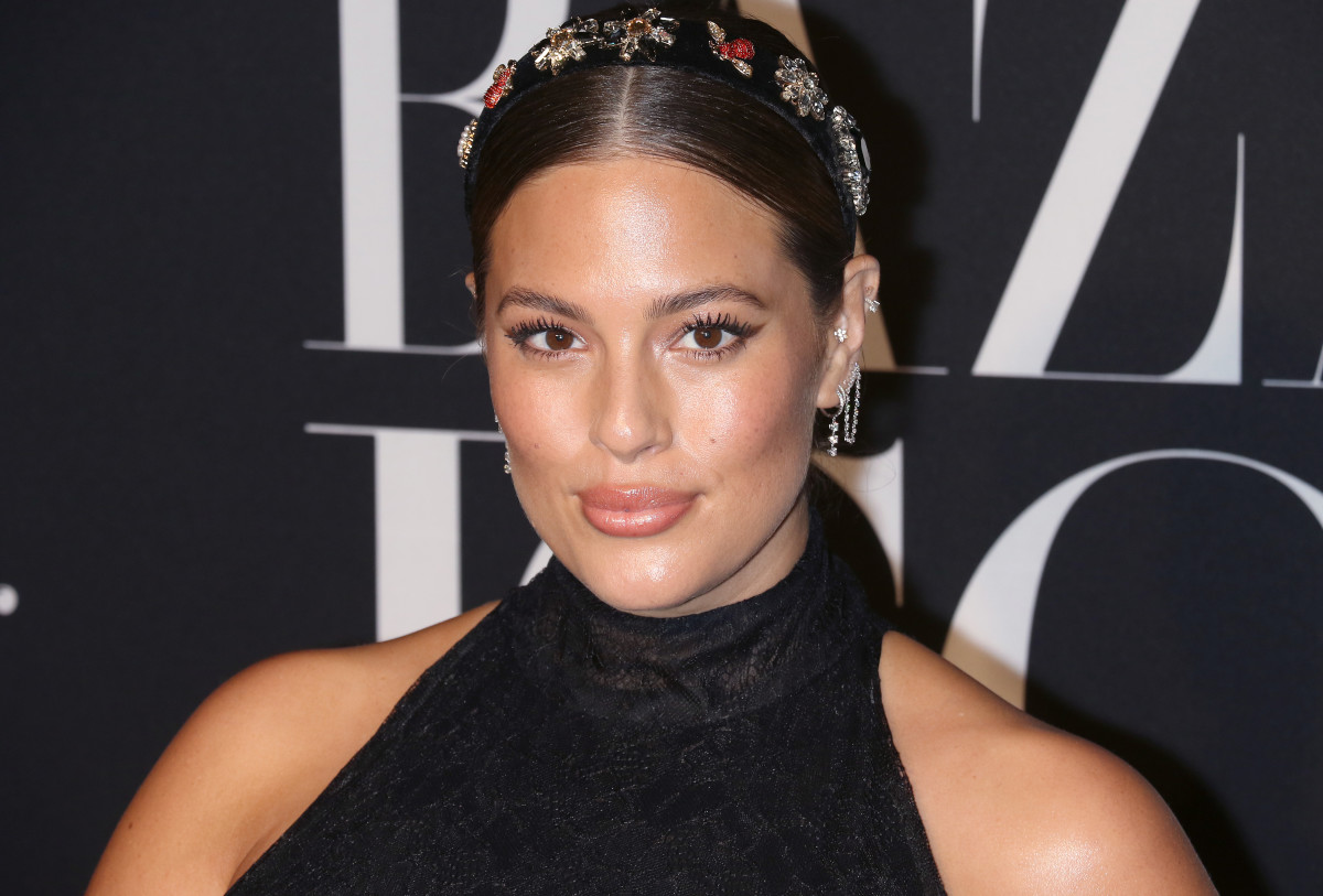Ashley Graham attends the Harper's Bazaar ICONS in 2019.