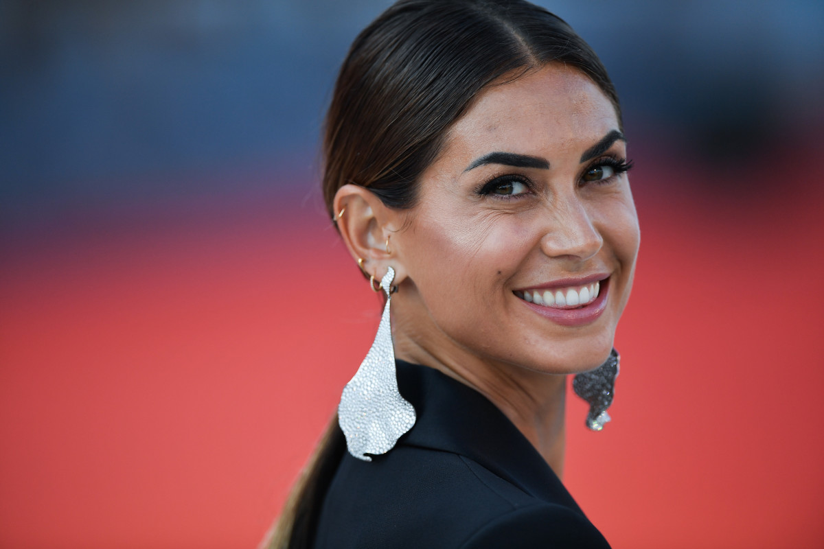 VENICE, ITALY - AUGUST 30: Melissa Satta attends "J'Accuse" (An Officer And A Spy) premiere during the 76th Venice Film Festival at Sala Grande on August 30, 2019 in Venice, Italy. (Photo by Jacopo Raule/Getty Images)