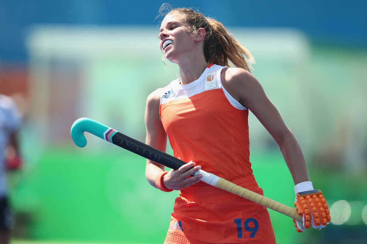 Netherlands athlete Ellen Hoog at the Summer Olympics back in 2016.