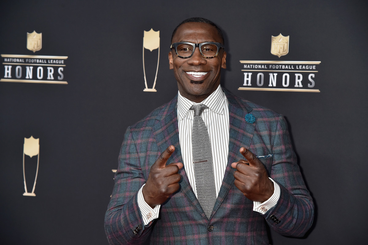 ATLANTA, GA - FEBRUARY 02:  NFL player Shannon Sharpe attends the 8th Annual NFL Honors at The Fox Theatre on February 2, 2019 in Atlanta, Georgia.  (Photo by Jeff Kravitz/FilmMagic)