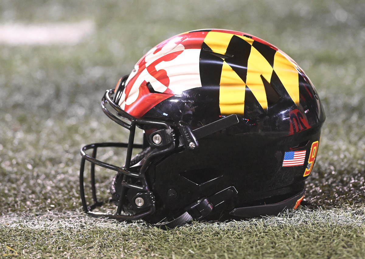 Maryland Terrapins football helmet