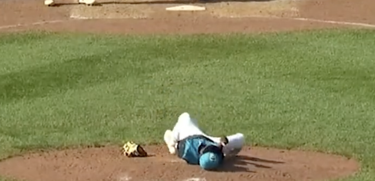 A LLWS Pitcher goes down with an injury in the championship game.