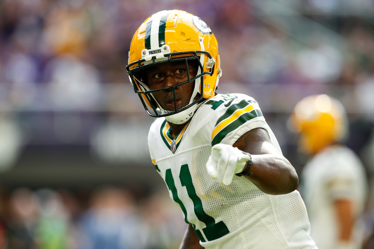 Packers wide receiver Sammy Watkins (Photo by David Berding/Getty Images)