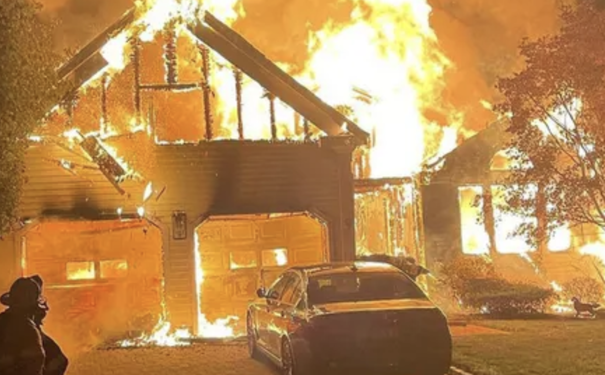 Look: NBA Announcer’s Home Destroyed In Massive Fire