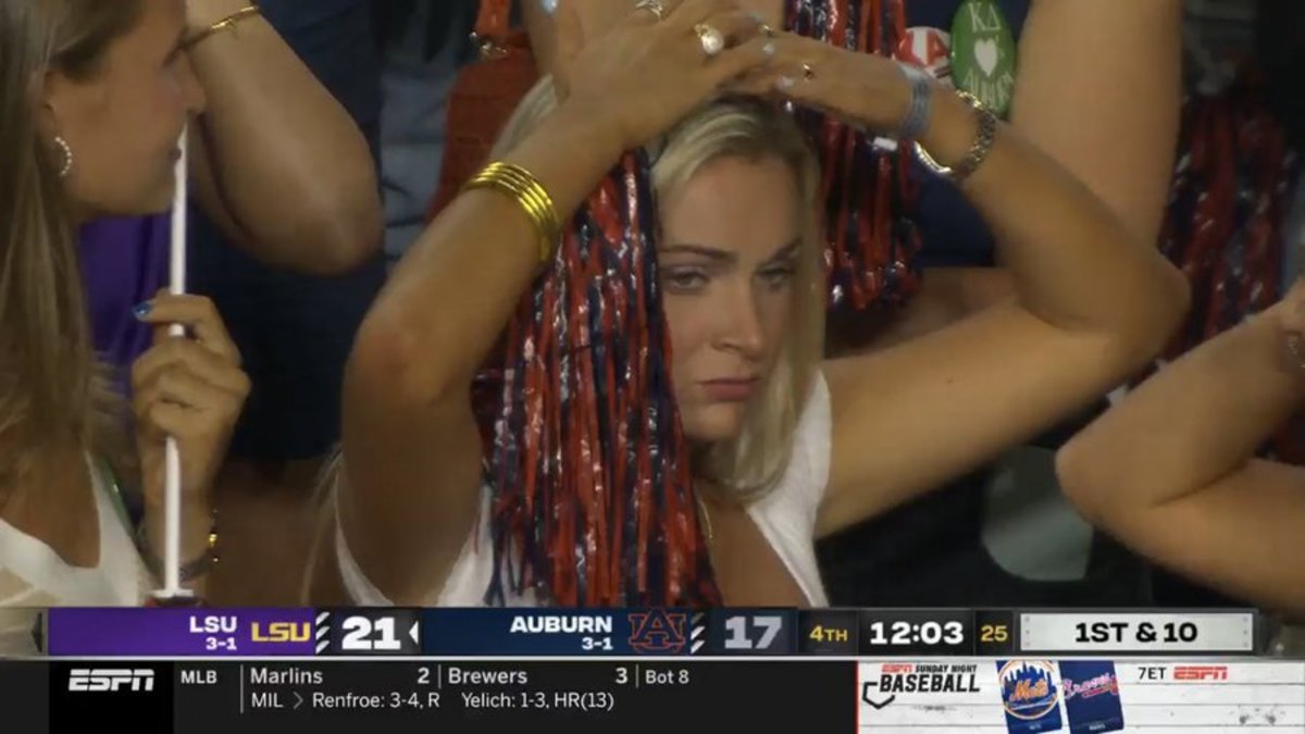Sad Auburn fan.